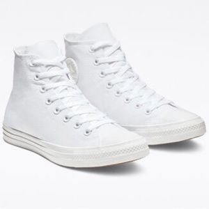 White high top converses